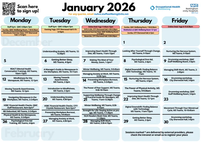 January 2026 calendar