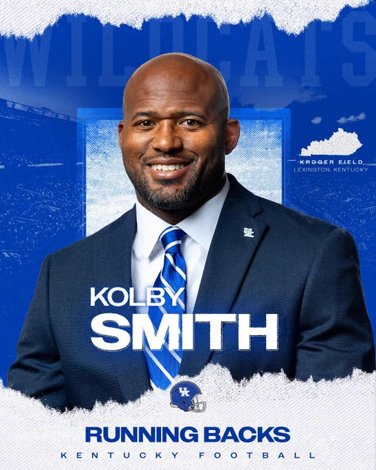 Kolby Smith, running backs coach. 