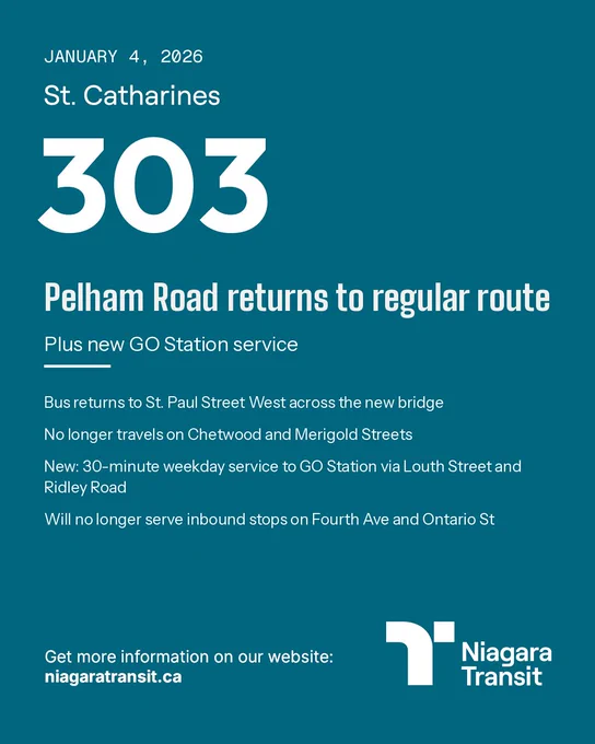 303 Pelham road returns to regular route