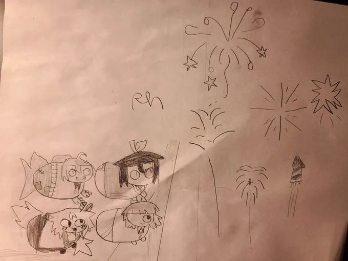 I SUCK AT DRAWING FIREWORKS