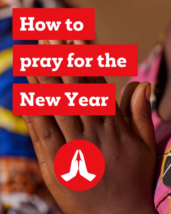 How to pray for the New Year