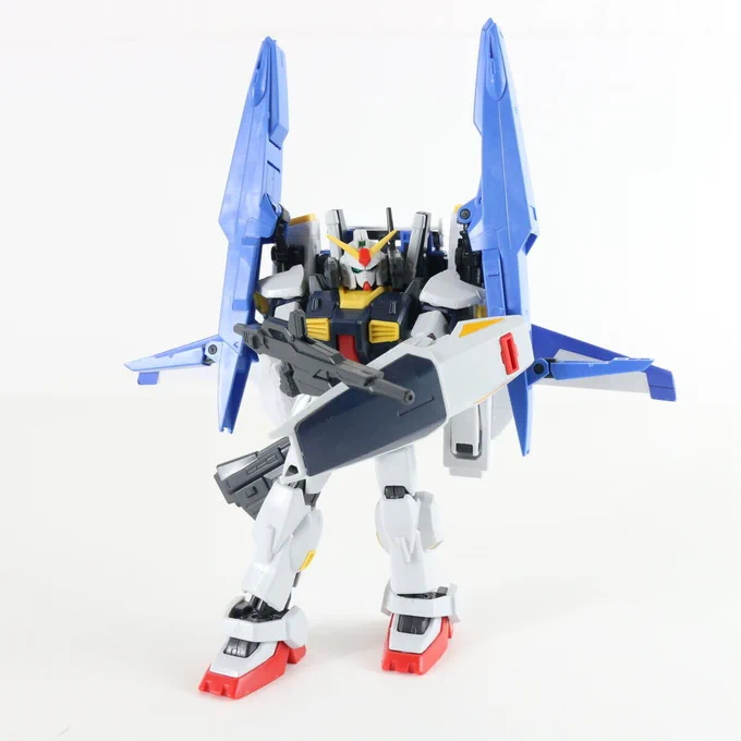 A render of the RX-178 FXA-05D Super Gundam HG
