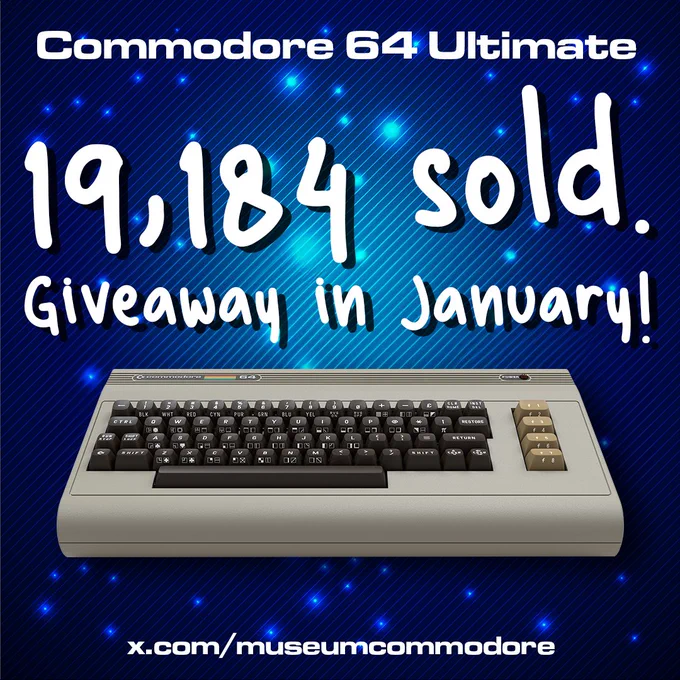 Commodore 64 Ultimate giveaway
