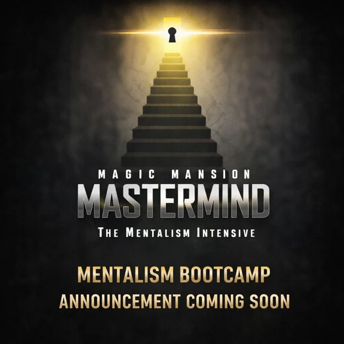 A mastermind intensive workshop for magicians, happening soon.