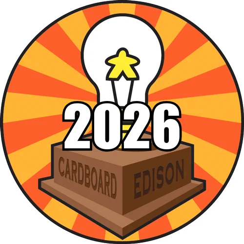 Logo for the 2026 Cardboard Edison Award