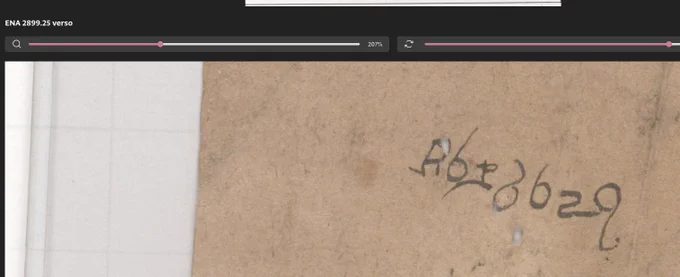 string of mysterious characters on an old piece of paper