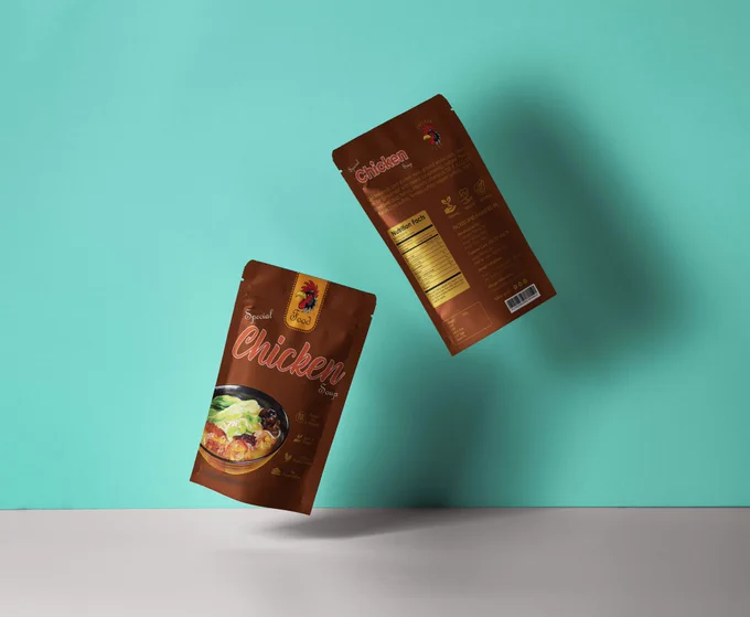Delicious Chicken Soup Packaging Design