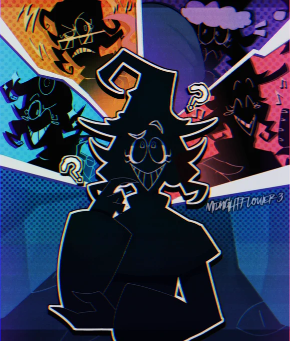 Im not gonna be SO active in Twitter...but i left this draw i Made of the witch