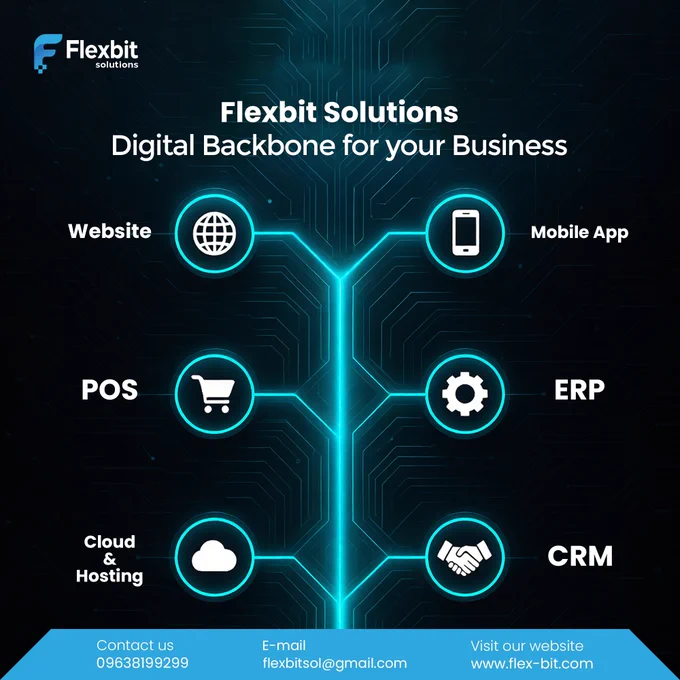Flexbit Solutions is the digital backbone for your business.
Our services:
 ✅Custom Software
 ✅SaaS Solution
 ✅Mobile Application
 ✅Web Application
Let’s code your dream into reality.
Get in touch with us:
🌐: www.flex-bit.com
📧: flexbitsol@gmail.com
📞: 09638199299.
.
.
.
#flexbitsolutions #x #xpost #xbusiness #webdevelopmentcompany #softwarecompany #softwaredesign #softwaredevelopment #webdesign #WebDevelopment #websitetraffic #websitedevelopment #ecommerce #ecommercebusiness #EcommerceGrowth #trendingsoftware #bestsoftware #bestwebsite