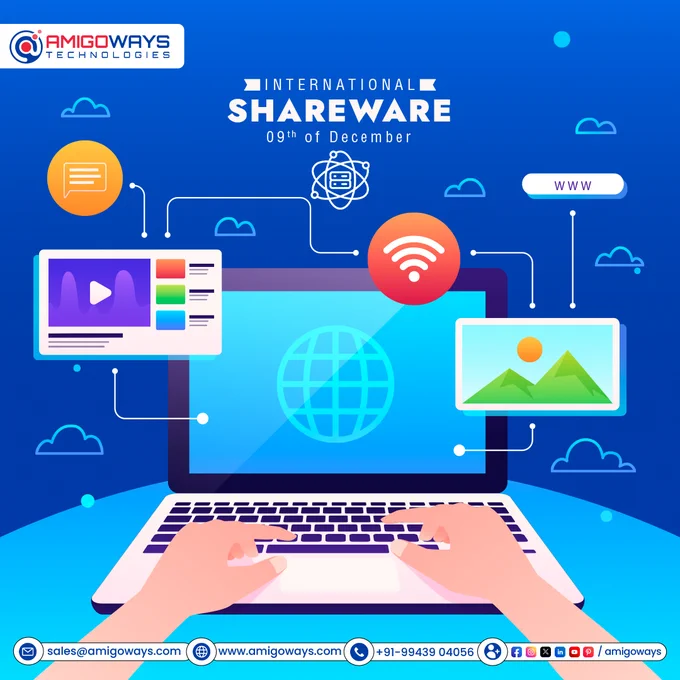 🎉 Happy International Shareware Day! 🌐

💻 Let's celebrate by showing appreciation to the talented programmers behind our favorite shareware. 💳

💻 Your support makes a difference! Cheers to the coding community! 🙌 

#amigoways #letsconnect #SharewareDay2023 #SupportProgrammers #SharewareCelebration2023 #TechAppreciation #CodingCheers #CodeCommunityCheers #ProgrammerAppreciation #SharewareMagic #DigitalInnovation #TechSupporters
