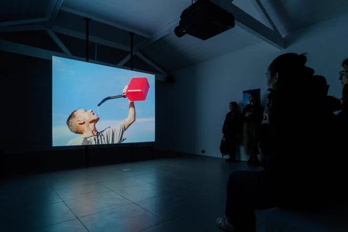 Max Göran, 'Dieseline Dreams' (2023) at Cell Project Space, 2023. Image: Anne Tetzlaff
