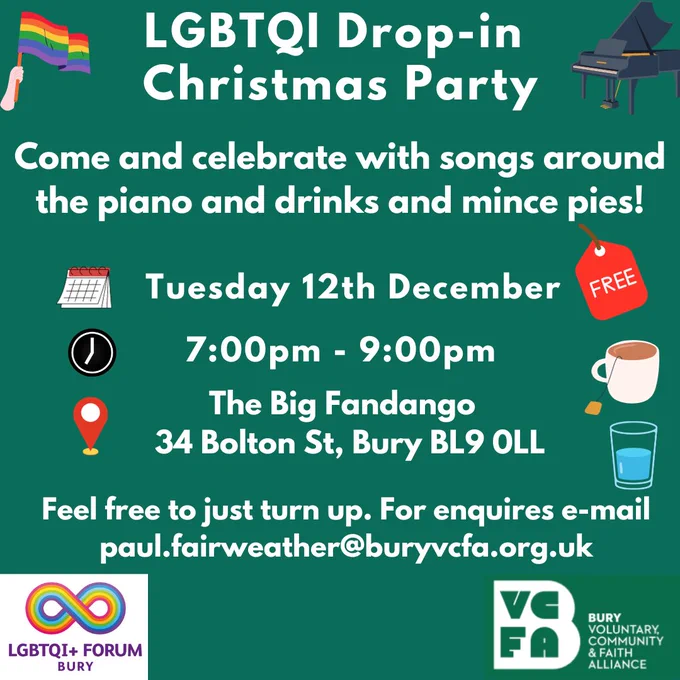 LGBTQI Drop-In Christmas Party