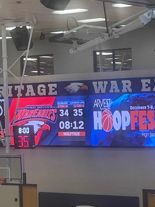 Gobs down one at half