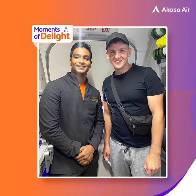 Moments of Delight | Akasa Air