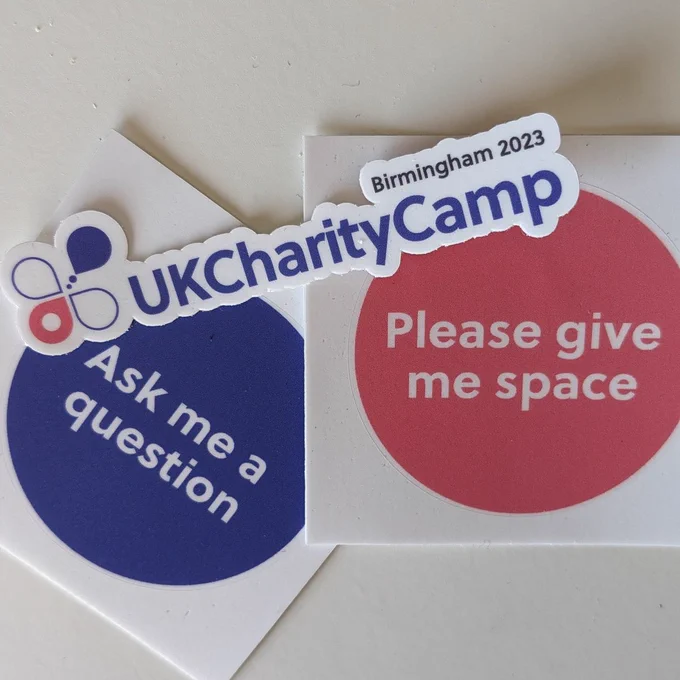 ukcharitycamp stickers