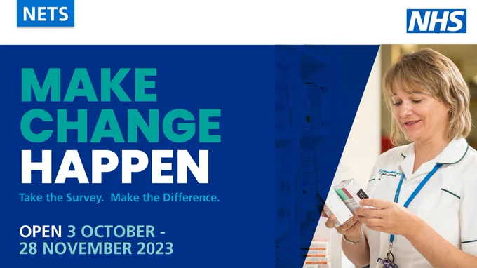 Make change happen.
Take the survey. Make the difference.
Open 3 October - 28 November 2023.