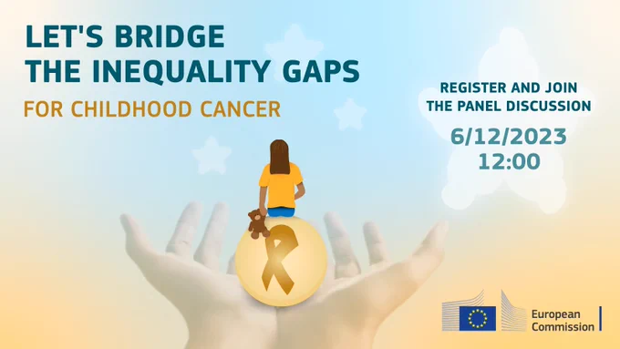 Le's bridge the inequality gaps for childhood cancers. Register and join the panel discussion on 6 December from 12:00
