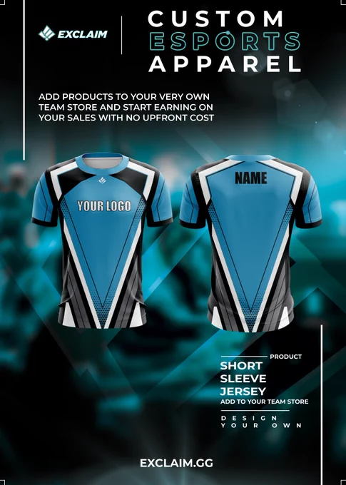 Custom Short sleeve Esports Jersey