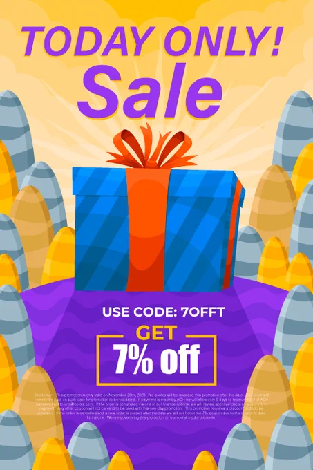 🚀 Unleash the savings! Your one-stop shop for unbeatable deals. 🛍️ Elevate your shopping experience with our exclusive One-Dale Sale – where discounts meet delight! ✨ Don't miss out, shop smartly and save boldly. 🌟 #OneDaleSale #ShopSmart #SavingsGalore