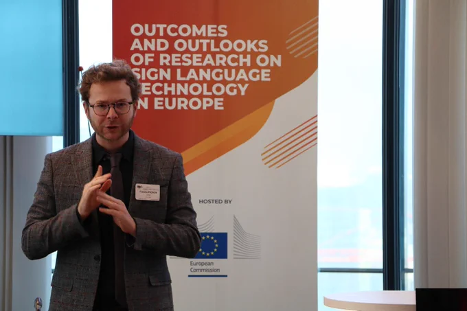 EUD Project Manager Frankie Picron at EASIER/SignON event