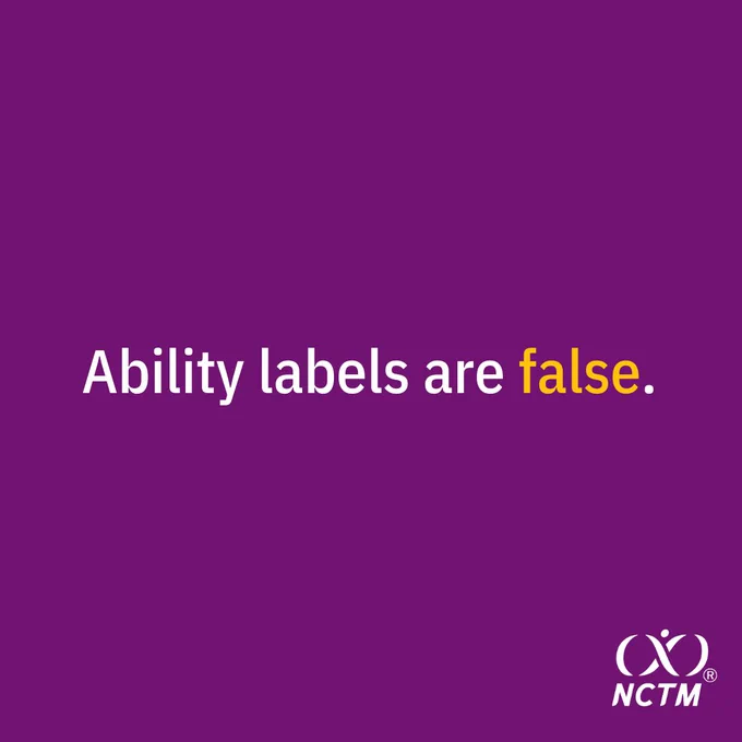 Ability labels are false. 
