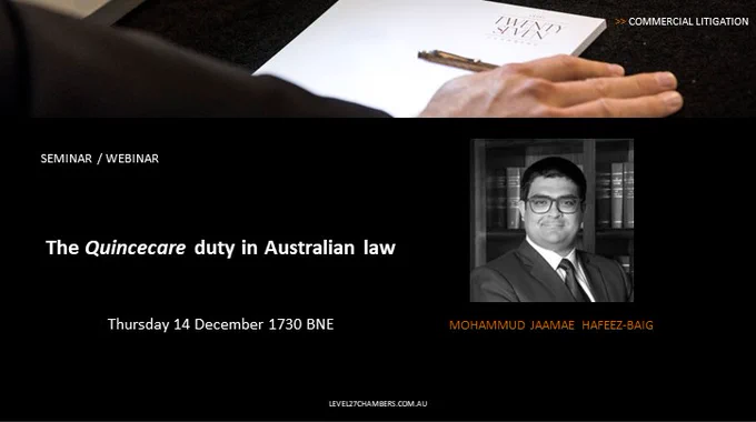 Black & white photo of speaker under a photo of a male hand holding a pen and paper at a lectern.