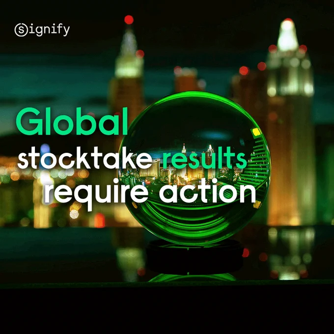Global stocktake results require action