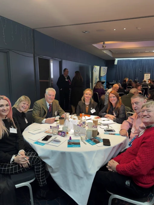 Image showing Aberdeenshire Town Centre Representatives at the Scotland's Towns Partnership Conference in Dundee.