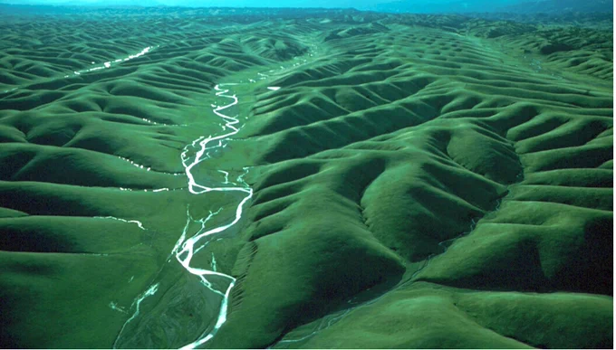 Drainage network of Stony Creek near Orland, California. © James Kirchner