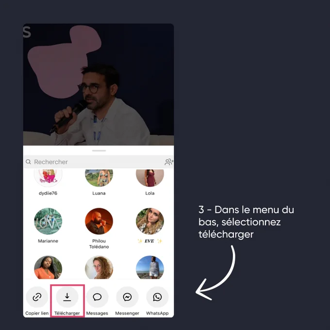 Nouveauté Instagram => Le téléchargement de Reels
