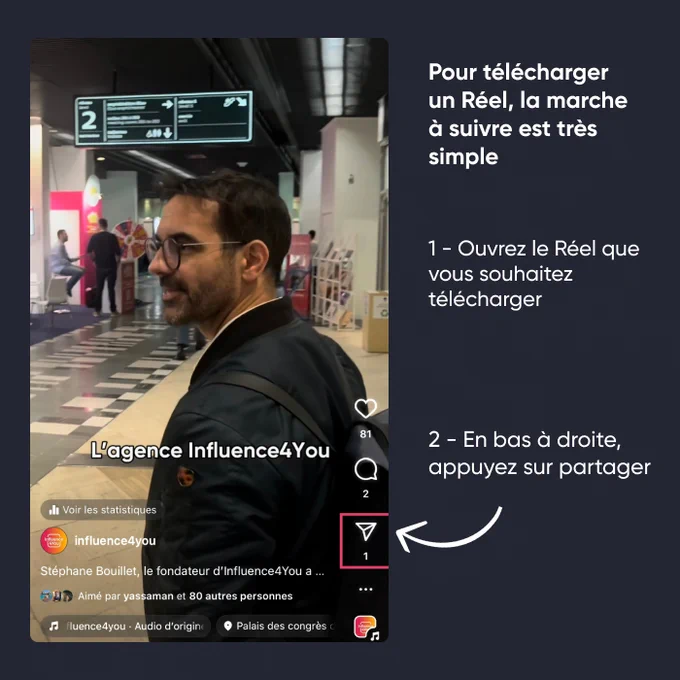 Nouveauté Instagram => Le téléchargement de Reels

