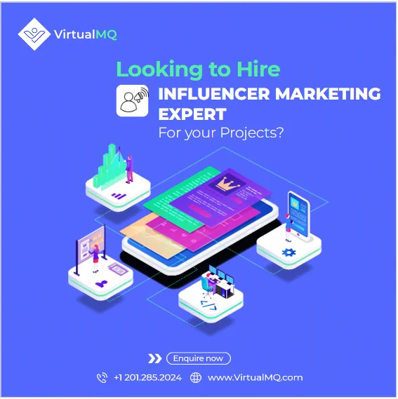 🌟 Elevate your brand with the expertise of top-notch influencer marketing specialists!

Influencer marketing is more than a trend—it's a game-changer! 📈 Leveraging the trust and reach of influencers propels your brand into the spotlight, shaping consumer decisions and fueling business growth. 💼✨

Why choose VirtualMQ?
🌐 We're the hub for unparalleled influencer marketing talent, ensuring your brand gets the attention it deserves. From defining goals to selecting the right influencers, our experts navigate the landscape with precision. 🎯

Ready to transform your brand narrative? 💬 Join VirtualMQ and let's take your influencer marketing strategy to new heights!

 #brandalignment  #digitalstrategy #marketingtips #digitalinfluencer #microinfluencer #marketingtechnology #marketingandadvertising #targetedadvertising #experts #influencermarketing