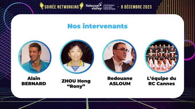 Intervenants de la Soir&ée