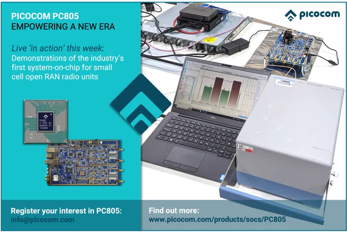 Picocom PC805 'in action' this week