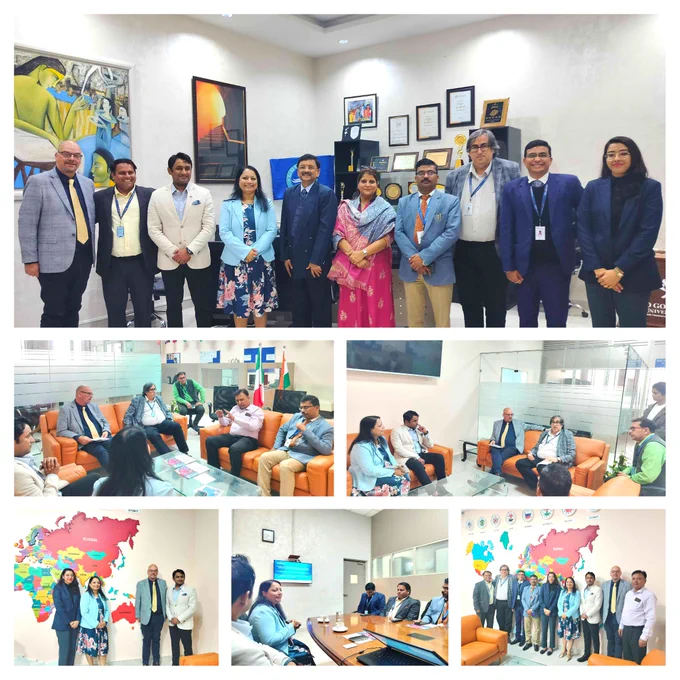 Today, the dynamic teams of #CyberPeace☮️ and BSI Learning had a strategic meeting with the esteemed leaders of GD Goenka. 

We explored the collaborative potential, aiming to introduce the first ever Indian-Australian Cybersecurity Qualifications that bridge the skill gap and produce industry-ready cybersecurity professionals.

Stay tuned to this space for more exciting updates.

#Cybersecurity #CyberEducation #Cybersecuritycourses #CyberSecurityEducation #BSILearning #SAKEC #SkillDevelopment #CollaborativePartnership 