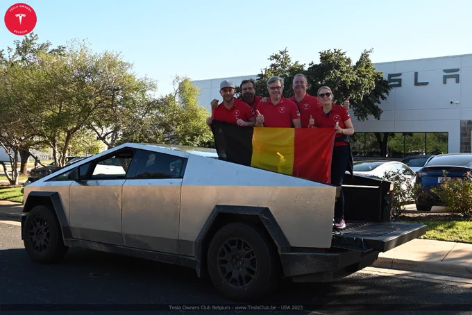 Belgium Represent ! #Cybertruck aka CT