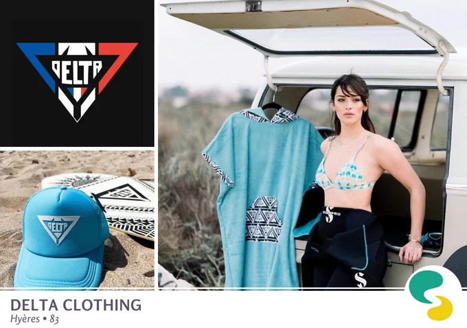 🤩 𝗖𝗿é𝗮-𝗦𝗼𝗹 𝘀𝗼𝘂𝘁𝗶𝗲𝗻𝘁 Delta clothing, 19 Pl. de la République à Hyères, une collection qui reflètent la liberté pour la plage ou la recherche de votre prochaine aventure.
🔗 delta-clothing.fr
💪 A la recherche d'un financement : https://bit.ly/Creasol_contact