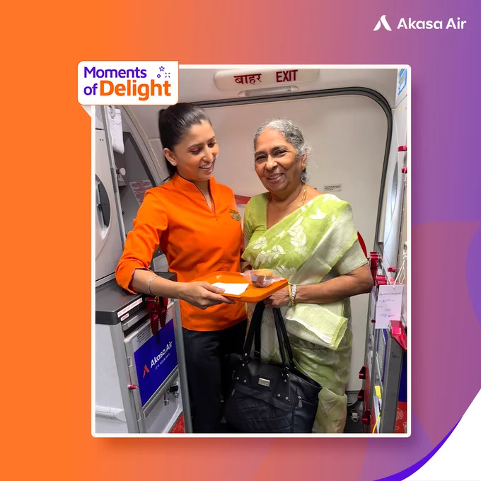 Moments of Delight | Akasa Air