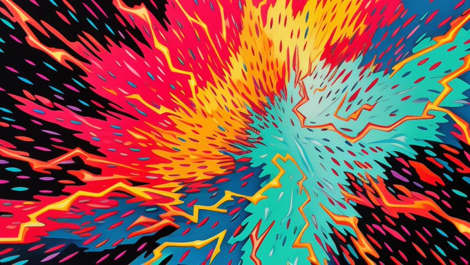 The arroy logo is electric like LMDB and made up of colored clusters (of vectors)