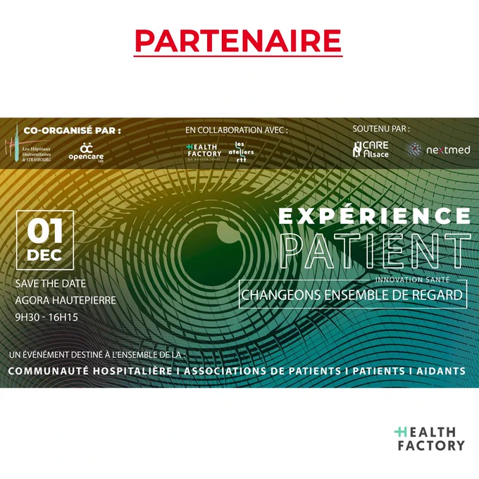 Atelier OpenCare Lab avec Health Factory aux HUS de Strasbourg