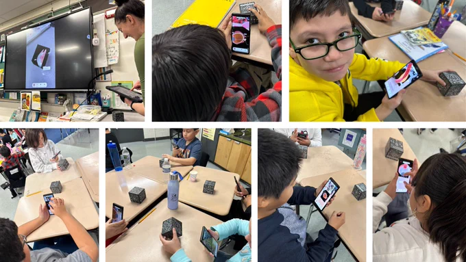 Students can zoom in, zoom out, and read labels to learn more about what they're seeing!
