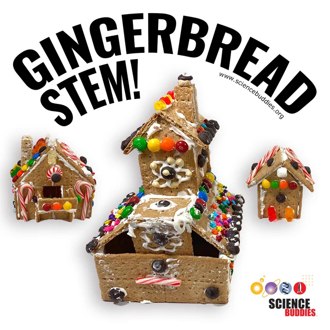 Gingerbread houses from STEM engineering experiment