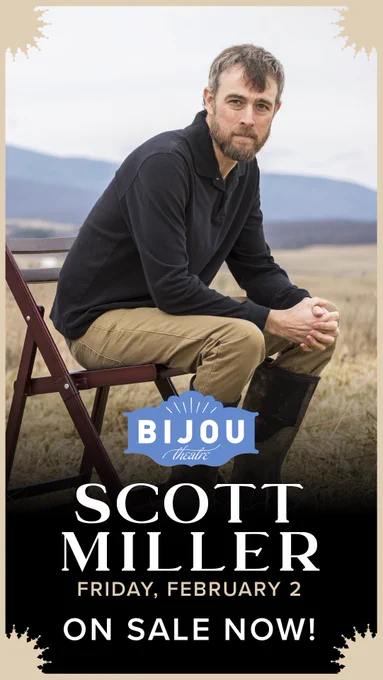 Scott Miller performs at the Bijou in Knoxville, TN on Friday, Feb. 2, 2024. Tickets now on sale!