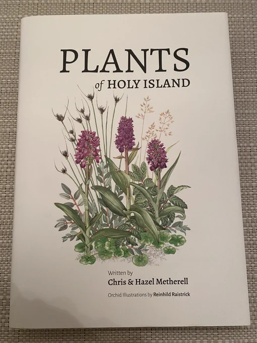 Book ‘Plants of Holy Island’ Written by Chris & Hazel Metherell