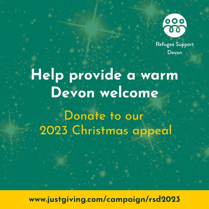 Help provide a warm Devon welcome. Donate to our 2023 Christmas appeal.
