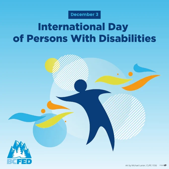 December 3 - International Day of Persons with Disabilities