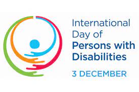 logo for IDPD  text says International Day of Persons with Disabilities 3 December.