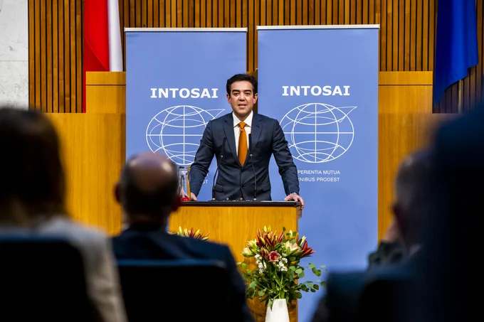 Bruno Dantas, President of the TCU Brazil and Chair of the INTOSAI Governing Board