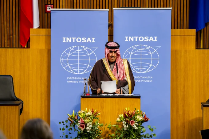 Hussam Alangari, President of the GCA Saudi Arabia and Chair of the INTOSAI Policy, Finance and Administration Committee 