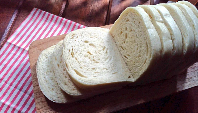 Roti tawar double soft TANPA OVEN